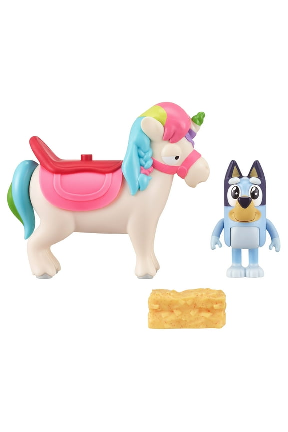 Child ABS Unipony Vehicle & Figure Pack Bluey, Multicolor