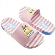 Bluey Chili Mom Adult Slide Sandals-Size 8