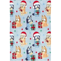 Bluey Christmas Presents Holiday Throw Blanket, 40 x 50