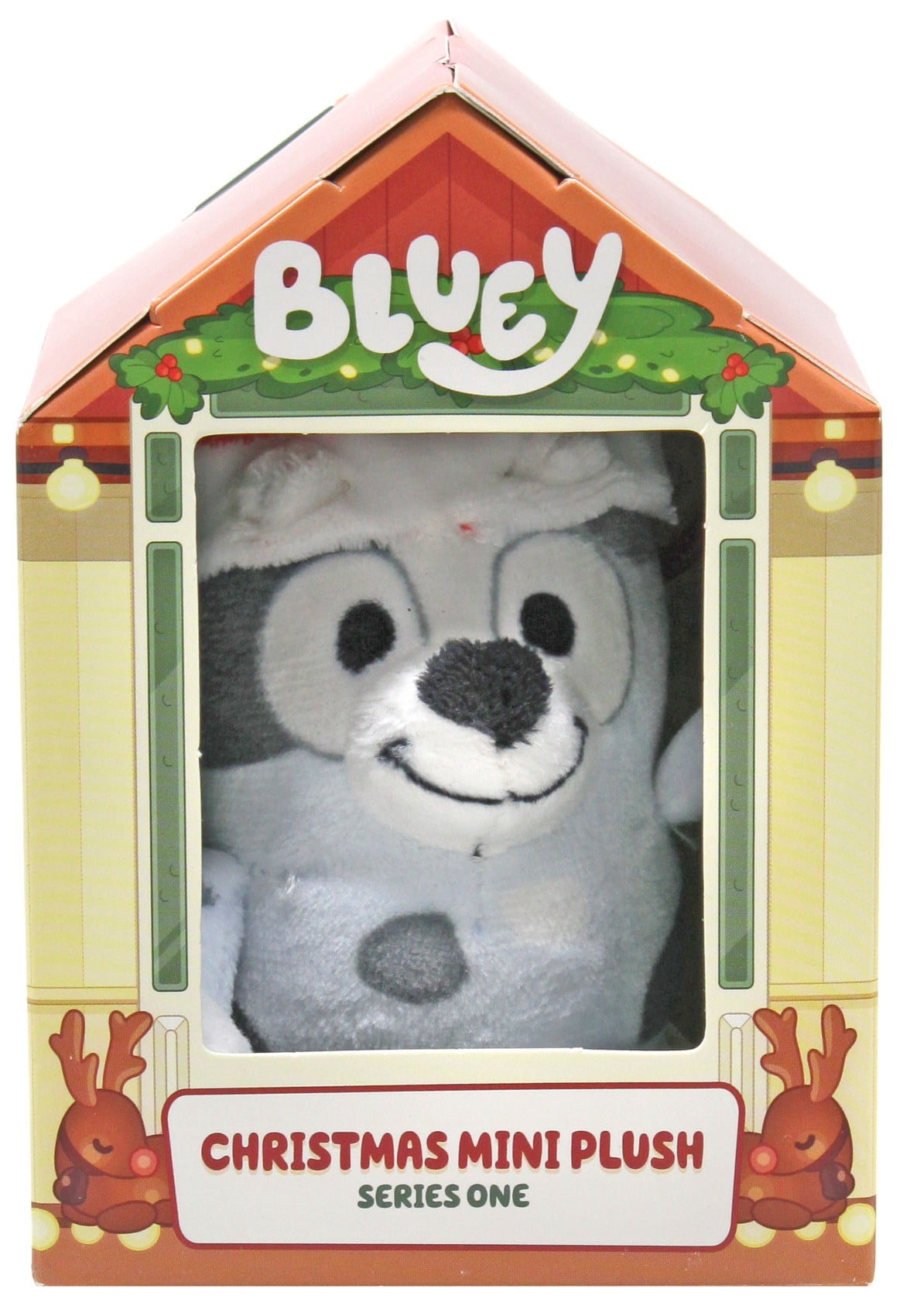 Bluey & Bingo Christmas Plush Toys - 8 Inch Festive Plush With Santa Hats, Soft Stuffed Animals For Kids