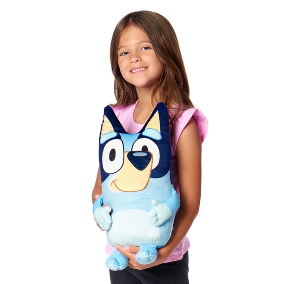 Bluey Ultra Soft Plush Cloud Hugger PiIlow - 11.5 Inches Character Pillow for Kids