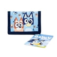 thumbnail image 1 of Bluey Coin & Card Tri-Fold Wallet, 1 of 3