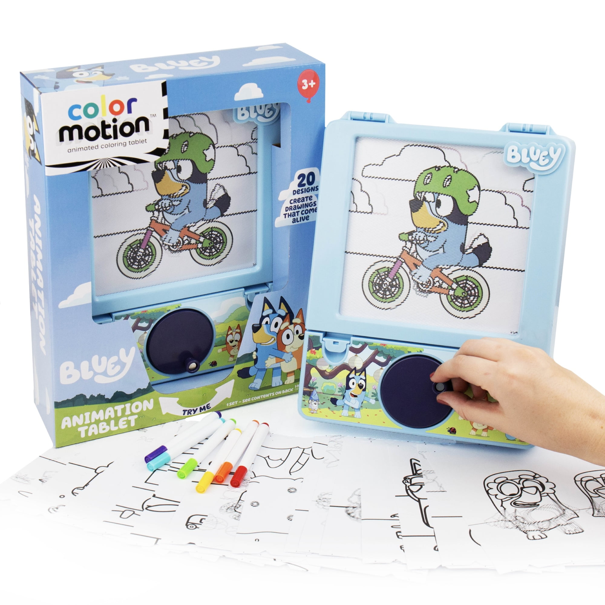 Bluey Color Motion Animation Tablet