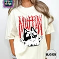 Bluey Comfort Color Blue Dog Muffin Shirt Muffin Metal Emotions Shirt