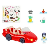 Bluey, Convertible Vehicle, Includes Bluey Figure and 4 Accessories, Toddler Toy