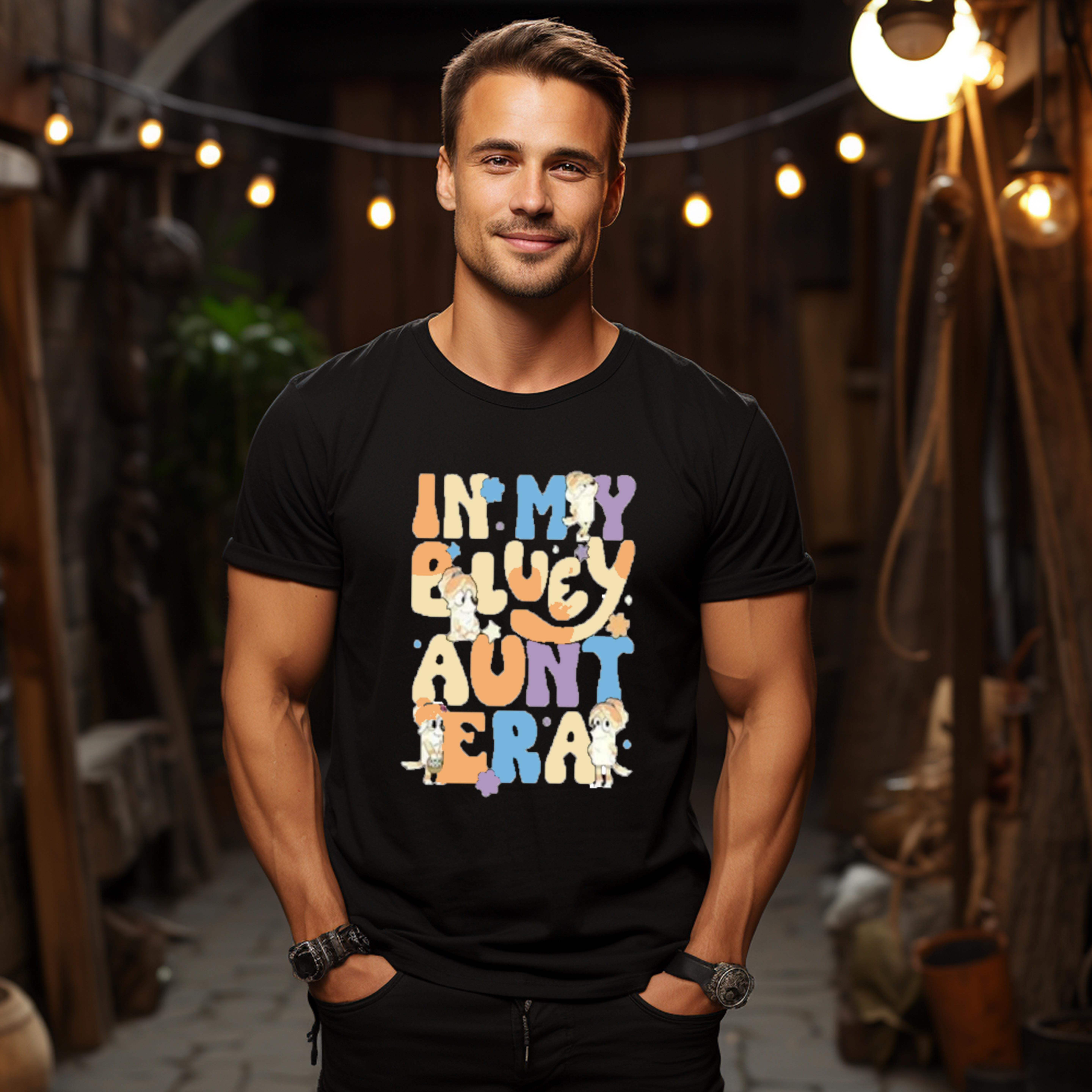 Werbavi Cool Aunts Club T-Shirt - Funny Auntie Graphic Tee With Heart Letter Print, Oversized Fit