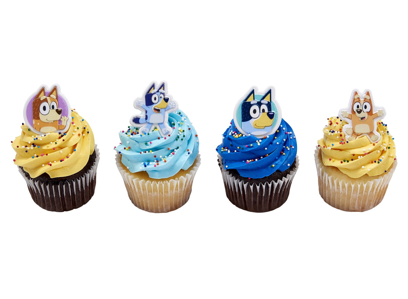 Bluey Cupcakes