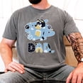 Bluey Dad Cool Dad Club DARK HEATHER Shirt, Dad Birthday Gift, Best Dad