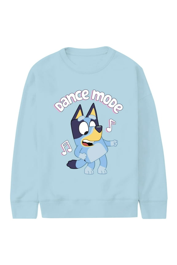 Dance Mode, Girls Apparel Graphic Long Sleeve Sweatshirt, Sizes 4-16
