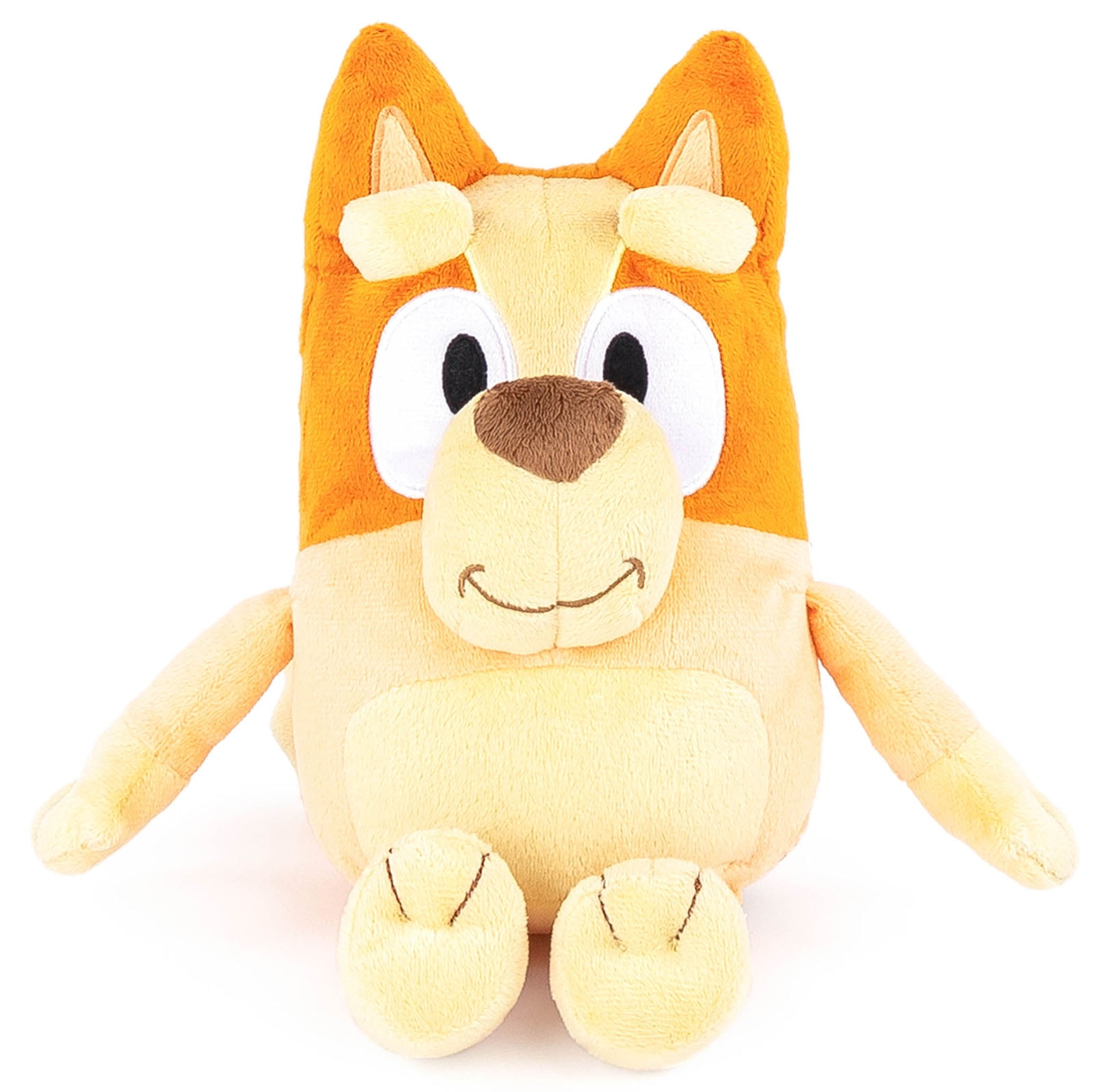 Mini Plush Bingo Pillow Buddy in Beige and Orange Polyester