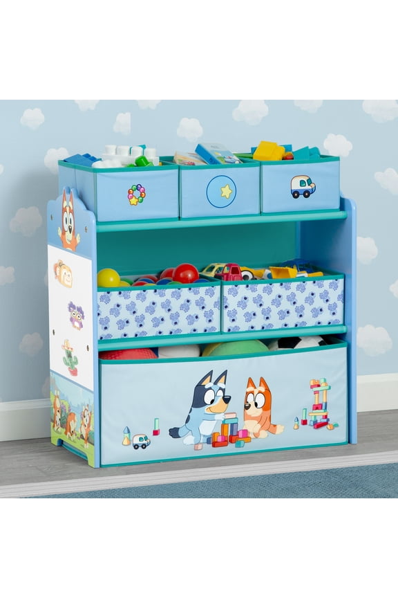 Design and Store 6 Bin Toy Storage Organizer by Delta Children