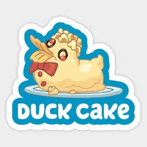 Bluey Duck Cake Sticker Phone Decal Water Bottle Stickers Car Decals ...