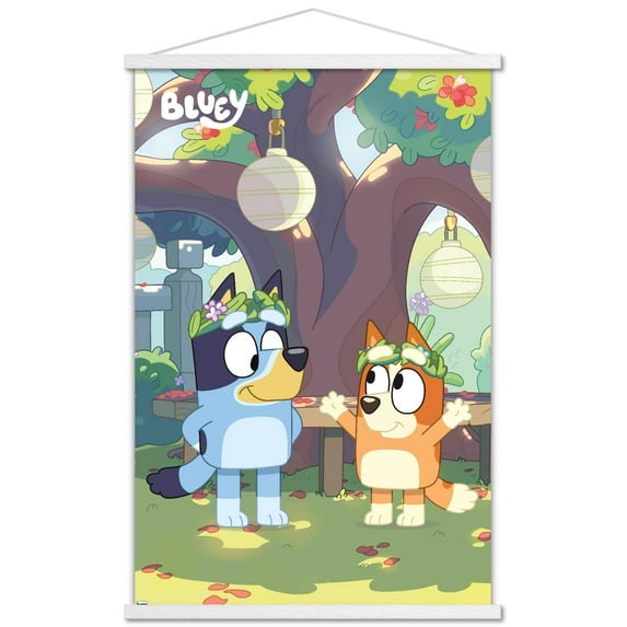 Bluey - Duo Wall Poster with Magnetic Frame, 22.375" x 34"