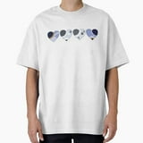 Bluey Extended Heeler Family Love Hearts Color Palette Hearts Unisex