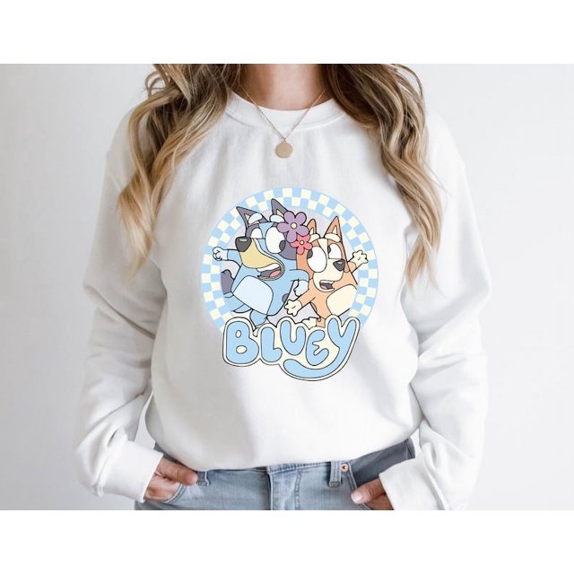 Bluey Family Sweatshirt, Blue And Friends Sweatshirt, Bluey Hoodie