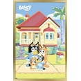 thumbnail image 1 of Bluey - Family Wall Poster, 14.725" x 22.375", Framed, 1 of 3