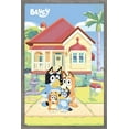thumbnail image 1 of Bluey - Family Wall Poster, 22.375" x 34", Framed, 1 of 3