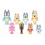 Bluey Family and Friends Figure 8-pack, 2.5-3 inch Action Figures, Ages 3+