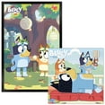 Bluey Framed Poster and 2025 Calendar