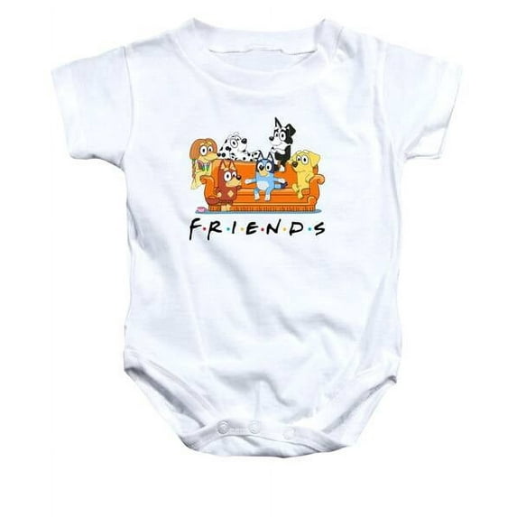 Bluey Friends Baby Onesie Bluey Design, Bluey Family, Bluey And Bingo Cute Baby Onesie, BABY BODYSUIT LAT 4424
