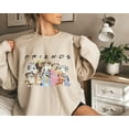 Bluey Friends Shirt, Animated Show Sweatshirt, Bluey Family Clothing