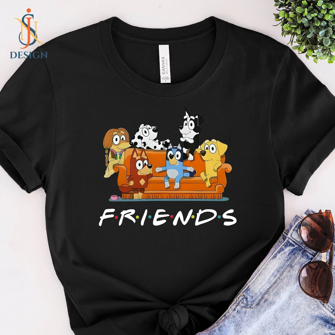 Bluey Friends Shirt, Bluey Friends Shirt, Bluey Friends Shirt, Friends