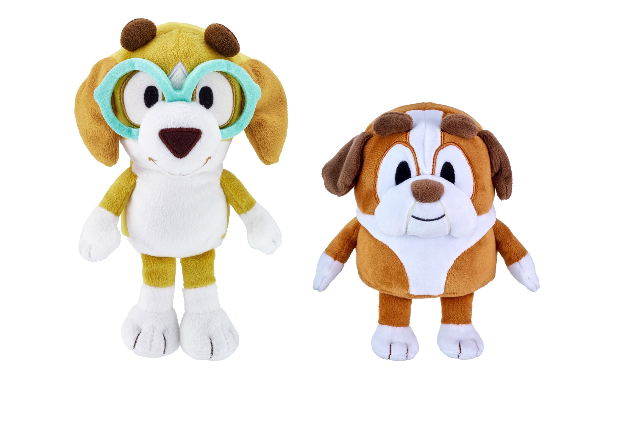 Bluey Friends - Winton and Honey Stuffed Plush Bundle for Kids