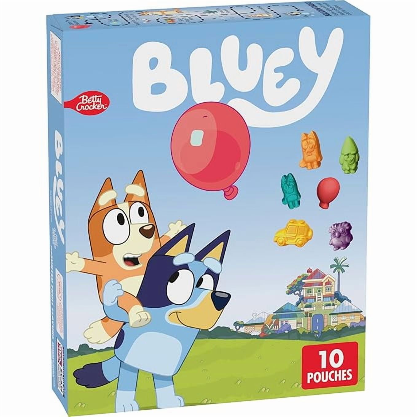 Bluey Fruit Flavored Snacks, Treat Pouches, Gluten Free Snack, 10 Ct, 8 oz( Pack of 3 )