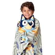 Bluey Fun Silk Touch Throw Blanket and Plush Character Hugger Set– Ultra Soft Plush Character Pillow for Kids