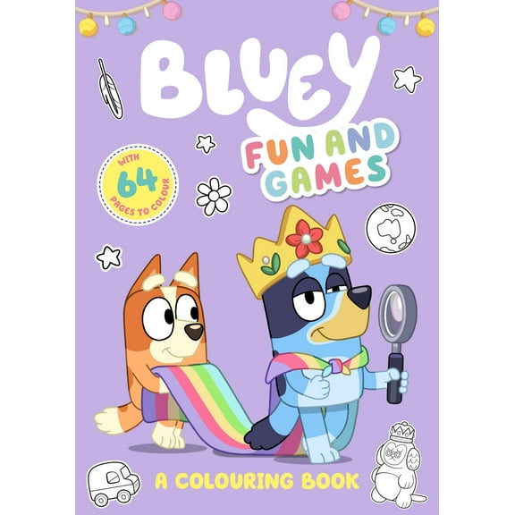 Bluey: Fun and Games: A Colouring Book