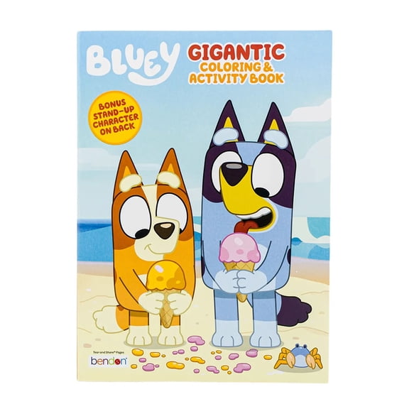 Bluey Gigantic Coloring & Activity Book, 192pg