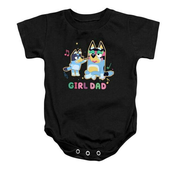 Bluey Girl Dad Baby Onesie Trending Bluey Tee, Bingo T-Shirt, Cute Bluey Shirt Cute Baby Onesie, BABY BODYSUIT LAT 4424