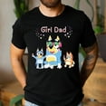 thumbnail image 1 of Bluey Girl Dad T-Shirt, Bluey Bingo Family Shirt, Father's Day Gift, 1 of 5