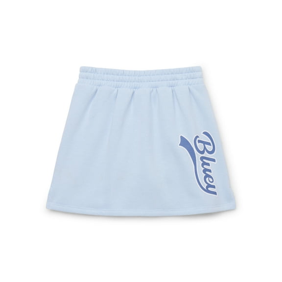 Bluey Girls Fleece Skort, Sizes 4-16