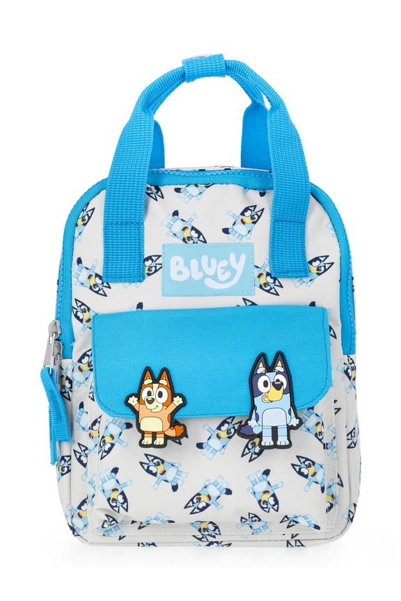 Bluey Girls 9" Mini Backpack, Blue