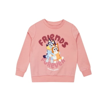 Bluey Girls Bingo SweaterPink Sizes 2T-8