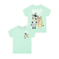 thumbnail image 1 of Bluey Girls Bingo T-Shirt Green Sizes 2T-10, 1 of 1