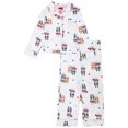 thumbnail image 1 of Bluey Girls Button Front Top and Pants Pajama Set, 2-Piece, Sizes 4-12, 1 of 3