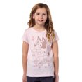 thumbnail image 1 of Bluey Girls' Flowers and Butterflies Kids Springtime Graphic Print Short Sleeve Crewneck T-Shirt, 1 of 4