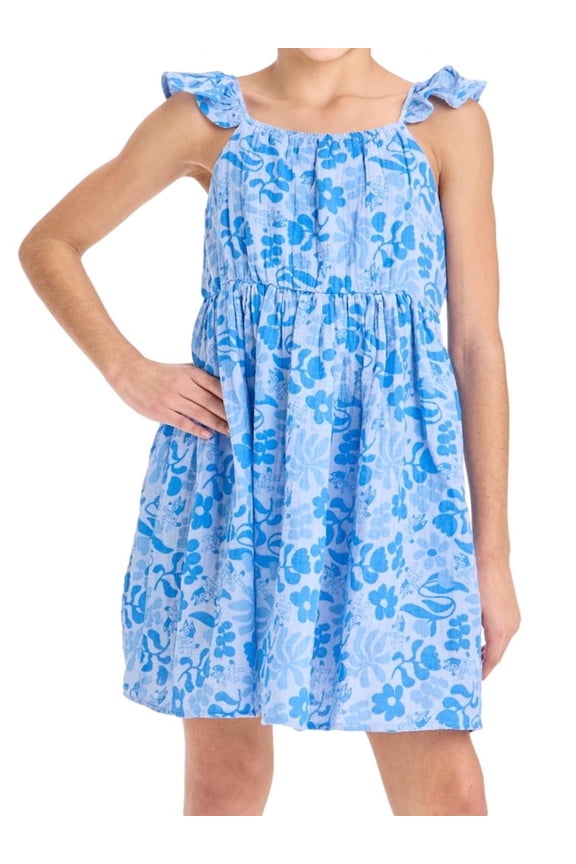 Girls Hawaiian Style Casual Dress, Sizes 4-14