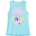 thumbnail image 1 of Bluey Girls Ruffle Bottom Tank Top, Sizes 4-14, 1 of 6