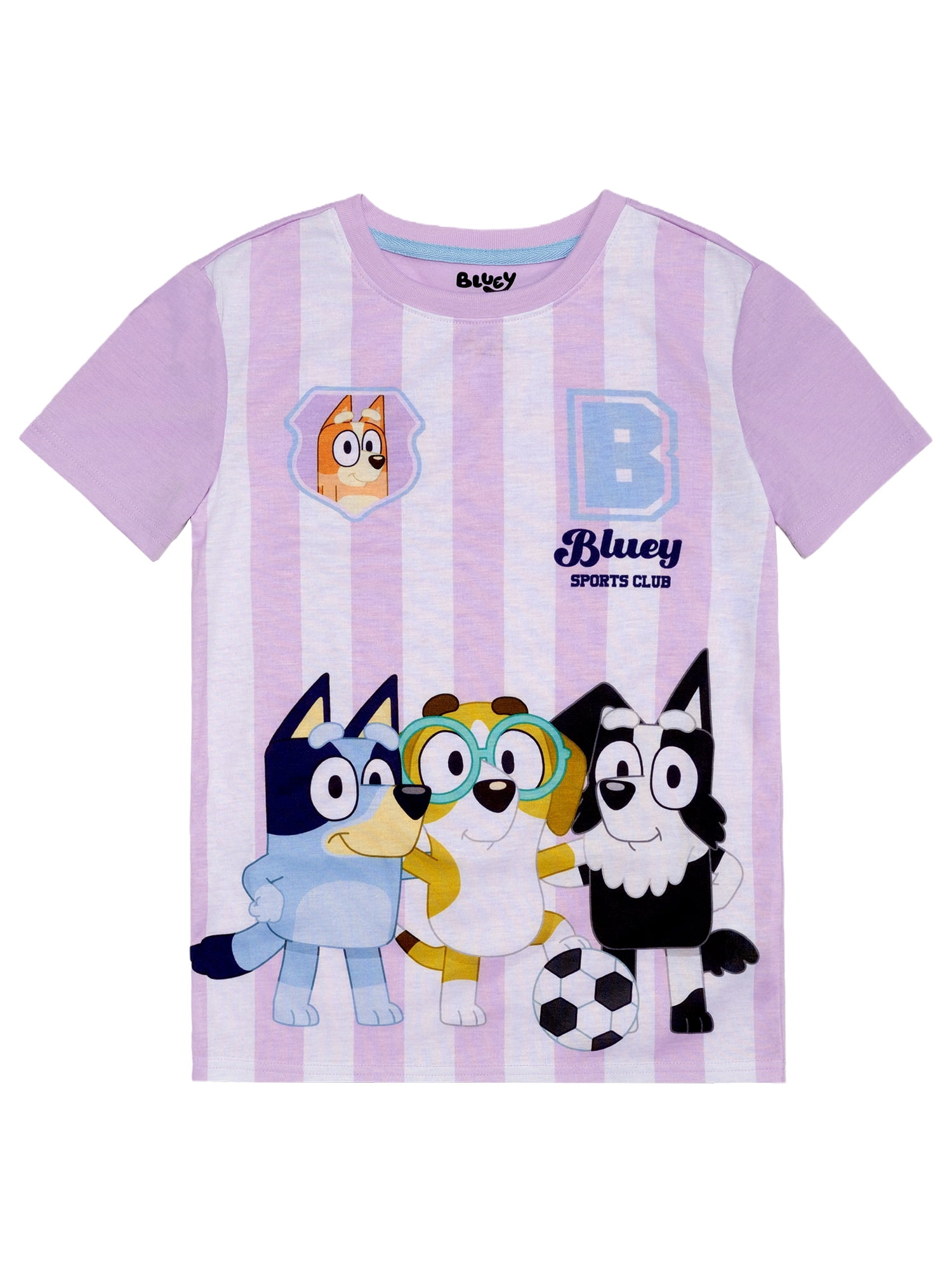 Bluey Girls Short Sleeve Nightgown, Sizes 4-12