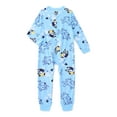 thumbnail image 1 of Bluey Kids Holiday Onesie Union Suit Pajamas, Sizes 4-12, 1 of 3