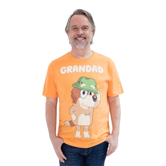 Bluey Grandad Matching Family T-Shirt Adult