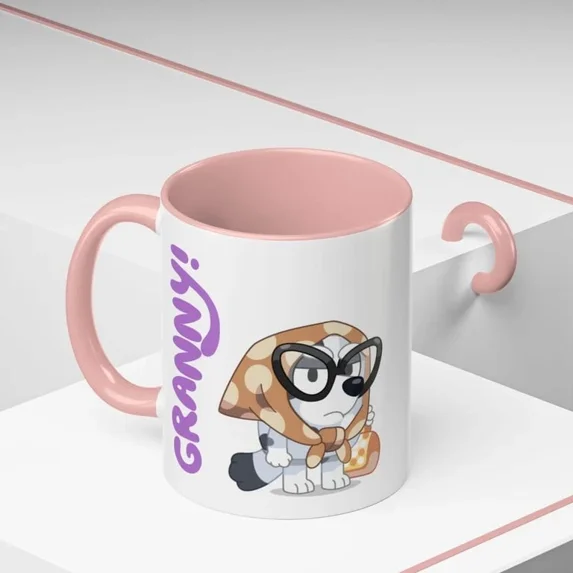 Bluey Grouchy Granny Bluey Mug, Heeler Family, Mother's Day