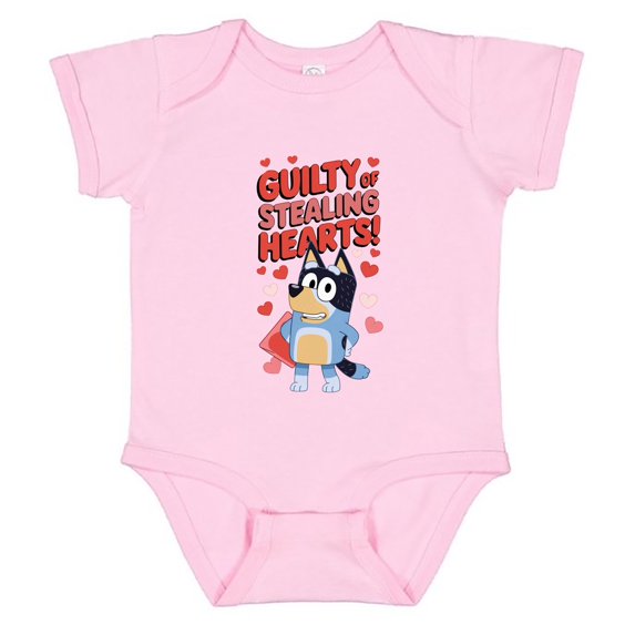 Bluey Guilty of Stealing Hearts, Playful Love Cartoon Dog, Adorable ...
