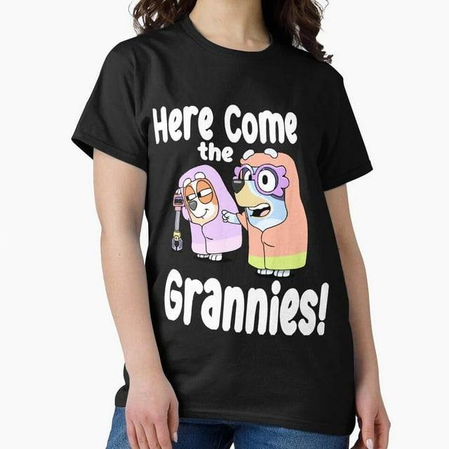 Bluey Here Come The Grannies Classic T-Shirt - Walmart.com