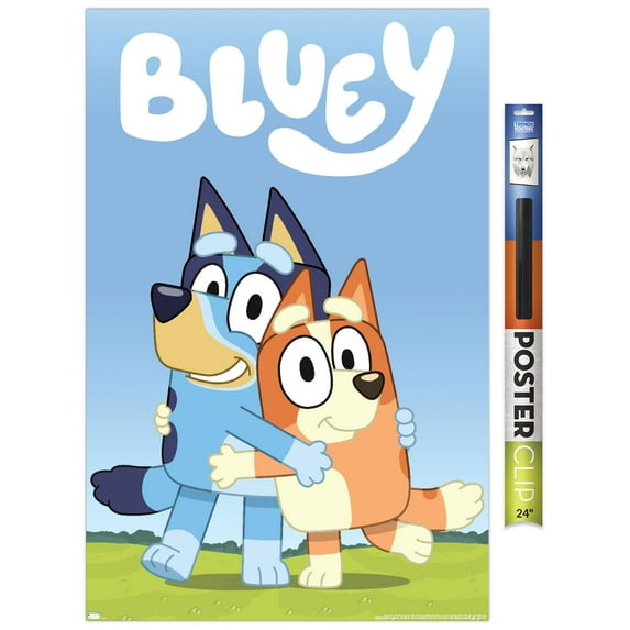 Bluey - Hug Wall Poster, 22.375" x 34"