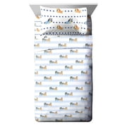 Bluey In The Dream Kids 4-Piece Full Sheet Set, Microfiber, Blue, BBC Studios