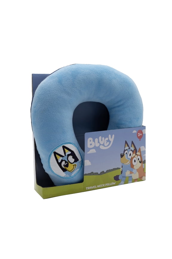 Bluey Infant Travel Pillow Unisex Blue